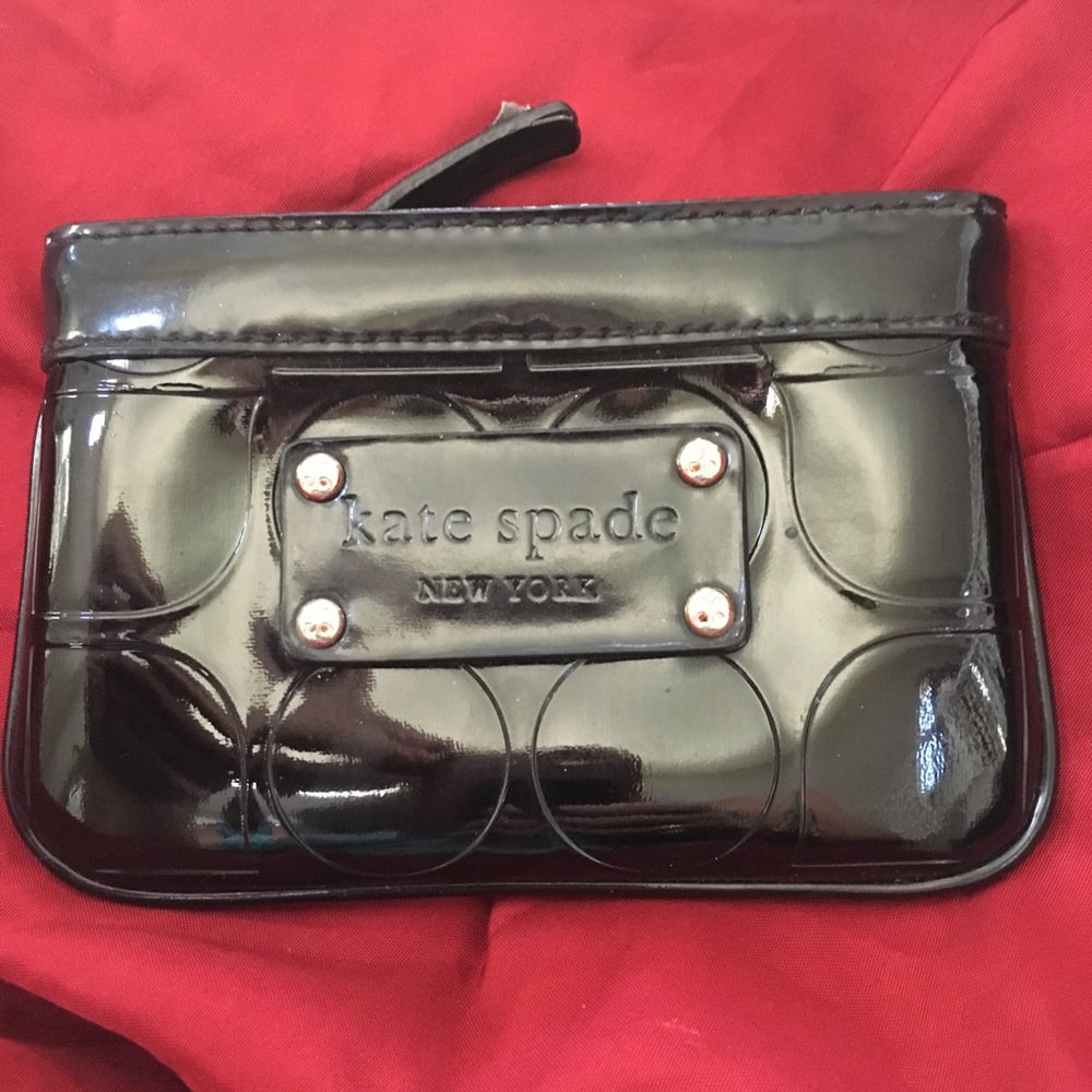 Kate Spade Change Purse. Cute black purse